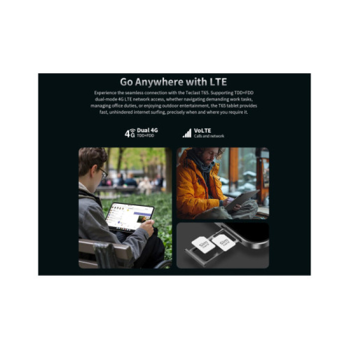 Планшет Teclast T65 13.4 6/256GB LTE Space Gray (6940709680131)