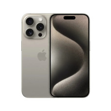 Мобільний телефон Apple iPhone 15 Pro 256Gb Natural Titanium (Grade A) USED (iP15Pr25NaT_A)