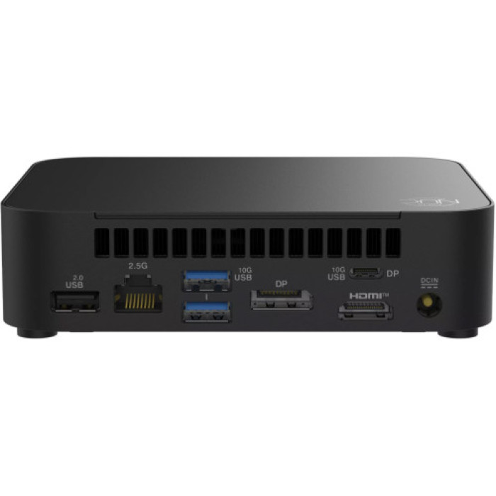 Комп'ютер ASUS NUC 14 Essential RNUC14MNK9700002 Slim Kit(L6) / N97, M.2 22x80 NVMe & SATA SSD, EU Cord (90AR00M2-M00080)