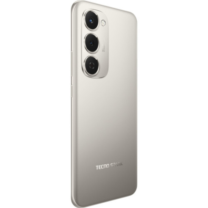 Мобільний телефон Tecno Spark 40 Pro+ 8/256Gb Moon Titanium (4894947096358)