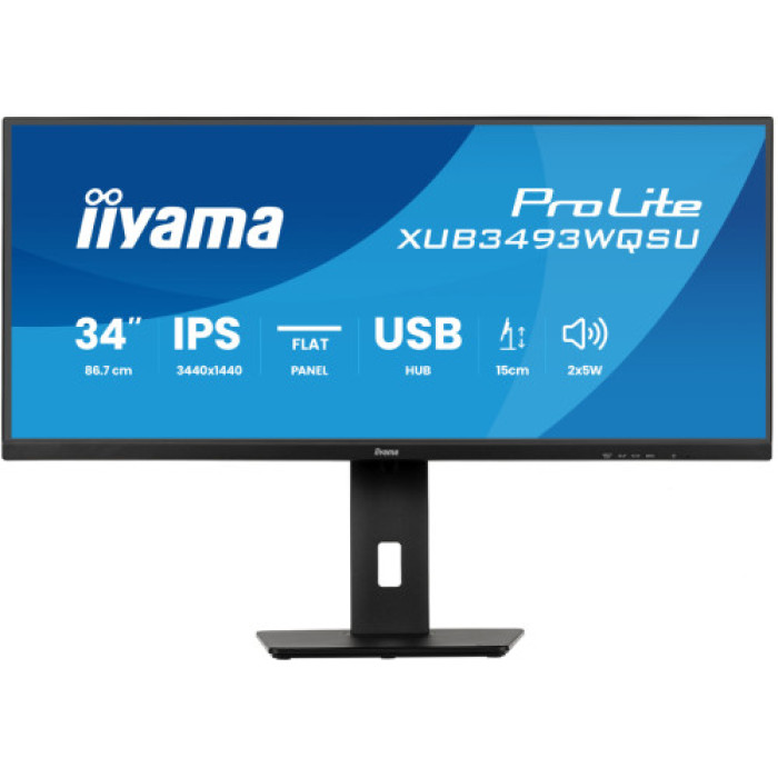 Монітор iiyama XUB3493WQSU-B6
