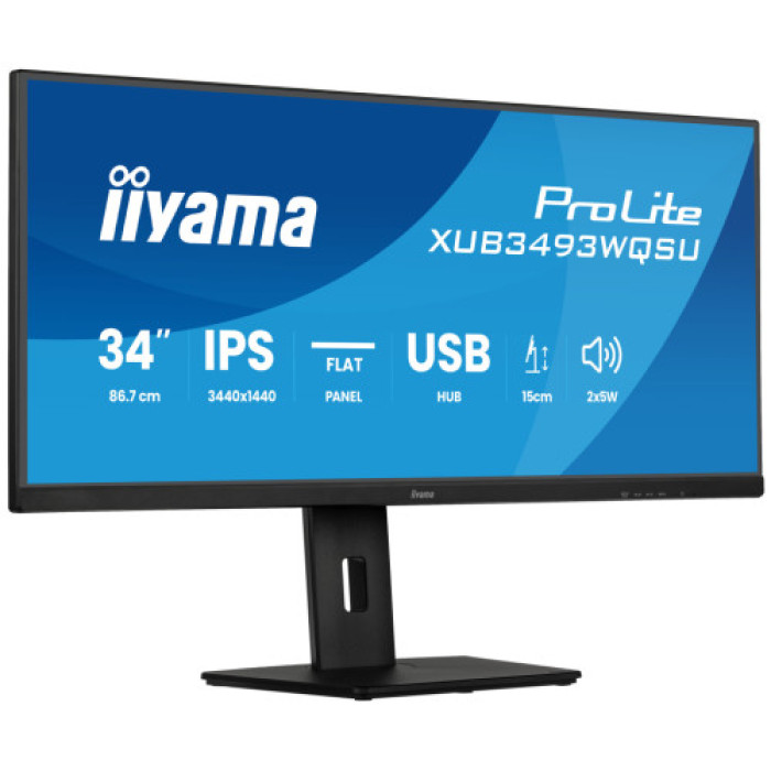 Монітор iiyama XUB3493WQSU-B6