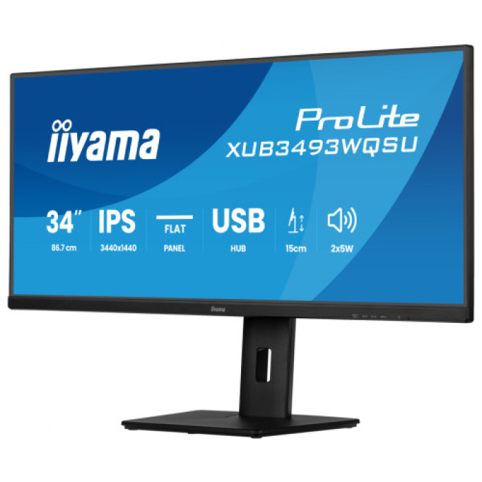 Монітор iiyama XUB3493WQSU-B6